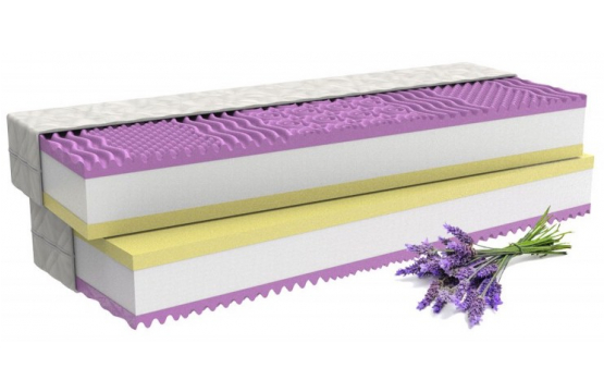 LEVANDULA COMFORT pamäťový ortopedický matrac (2ks) 100 x 200 cm LEVANDULA COMFORT pamäťový ortopedický matrac (2ks) 100 x 200 cm