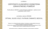 Klinické hodnotenie: Taštičkový matrac BENAB MULTI S7  z kolekcie Platinum klinicky hodnotený ako zdravotná pomôcka
