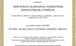 Klinické hodnotenie: Taštičkový matrac s maličkými MICRO-POCKET taštičkovými pružinkami a HR penou  COSMONOVA z kolekcie DIAMANTE klinicky hodnotený ako zdravotnícka pomôcka
