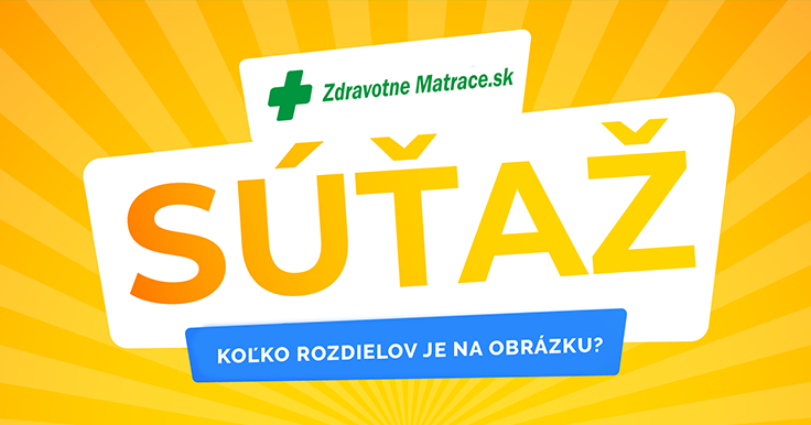 SÚŤAŽ O 2 matrace VISCO PLUS